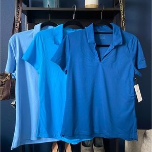 3 Nike Womens Polos